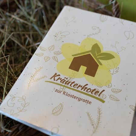 Kraeuterhotel Garni Zur Klostergrotte Nohra  Esterno foto